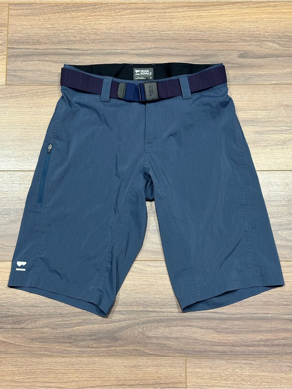 Mons Royale Virage Bike Short in Slate Size Small